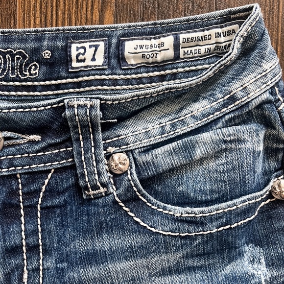 Miss Me Women’s Bootcut Jeans - Size 27 - Picture 2 of 9